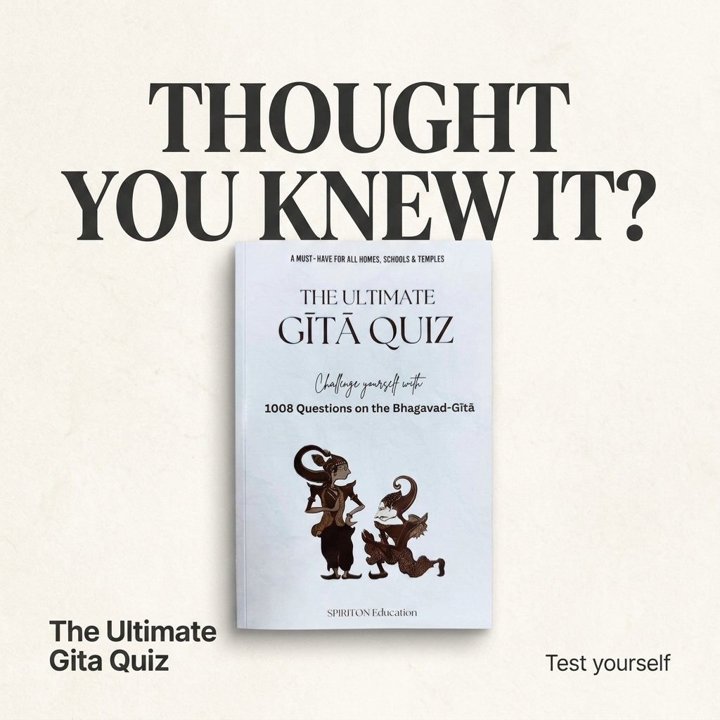 The Ultimate Gita Quiz: 1008 Questions on the Bhagavad-Gītā